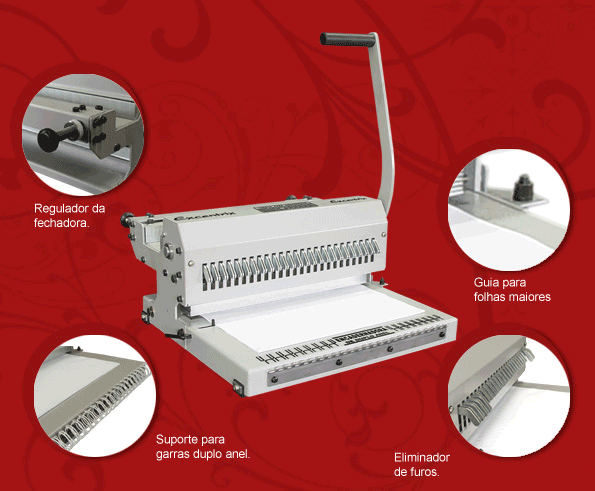 Encadernadora wire-o